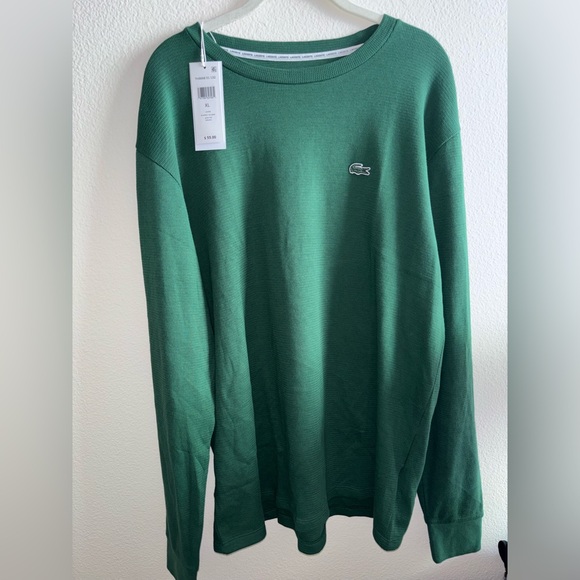 Lacoste Other - Lacoste Classic Green sleepwear shirt NWT